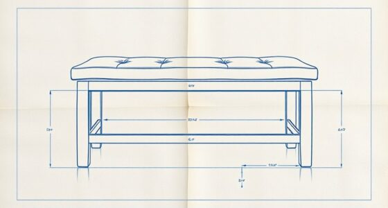 storage bench blueprint designs