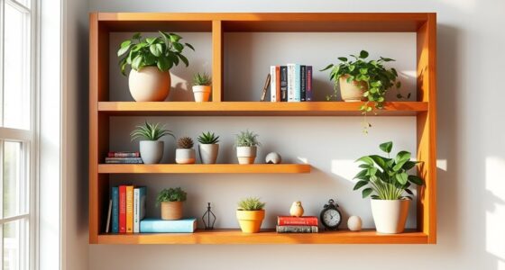 stylish space saving shelf ideas