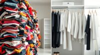 transform wardrobe from cluttered to sleek