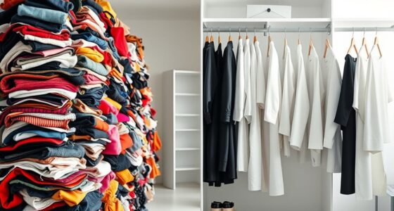 transform wardrobe from cluttered to sleek