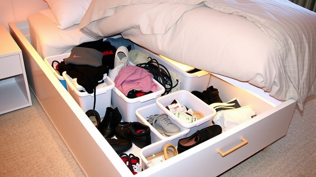 under bed storage errors
