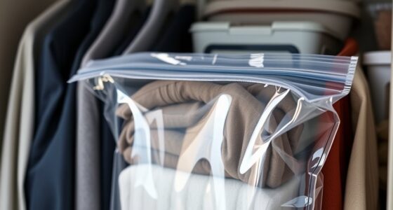 vacuum bags save space