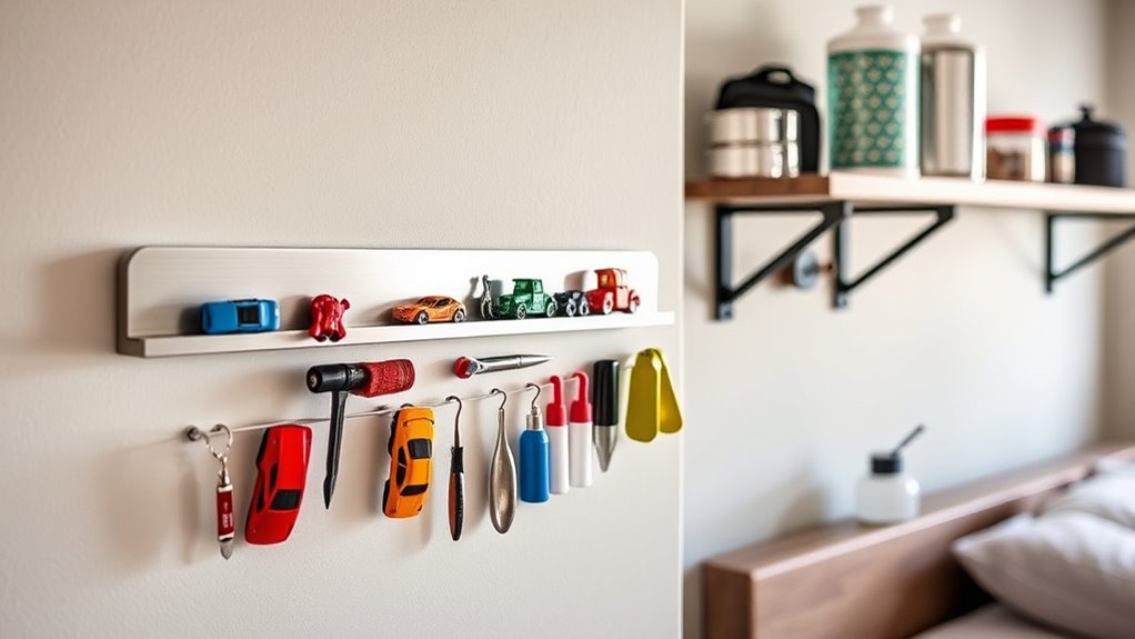 versatile magnetic wall organizers