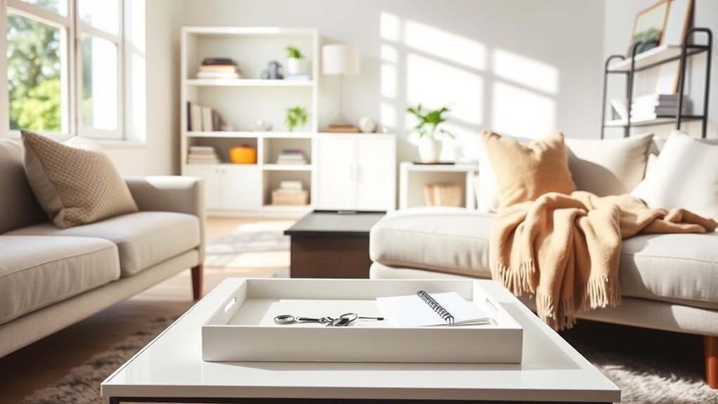 weekend clutter cleanup routine