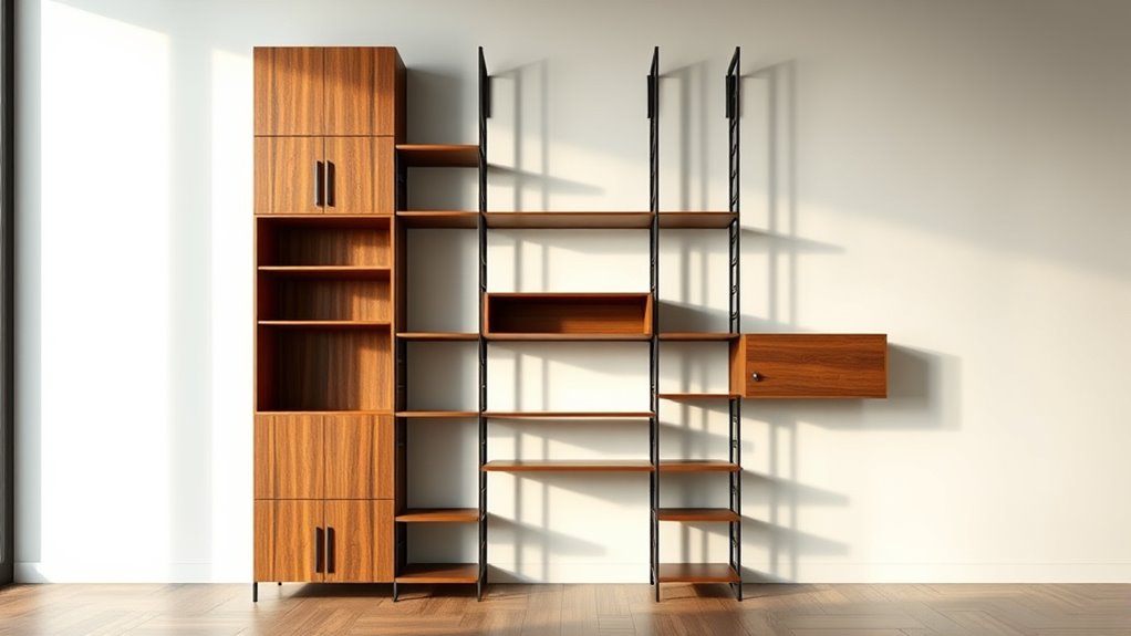 adjustable modular storage
