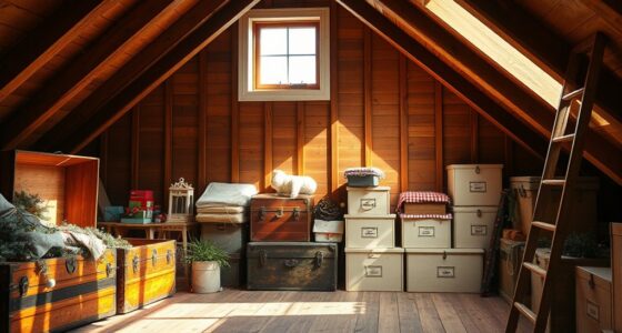 attic seasonal storage preparation