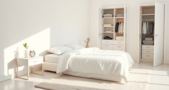 bedroom clutter affects sleep