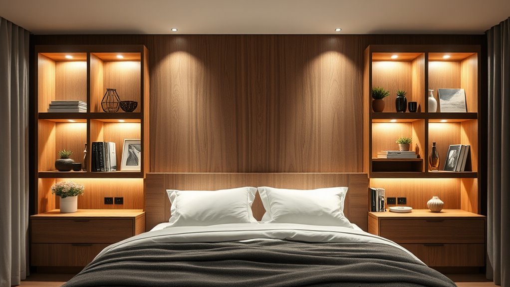 beds with built in storage