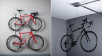 bike storage wall vs ceiling