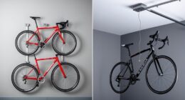 bike storage wall vs ceiling