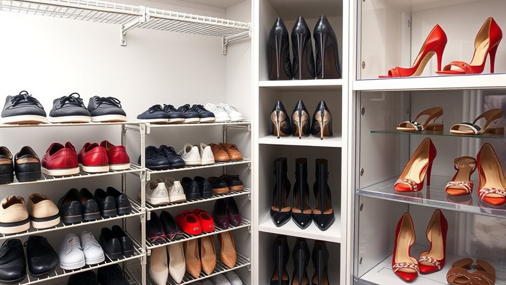 choosing shoe organization solutions