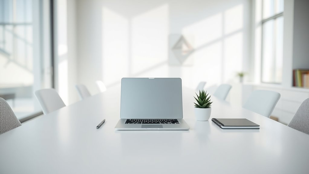 clutter free work environment