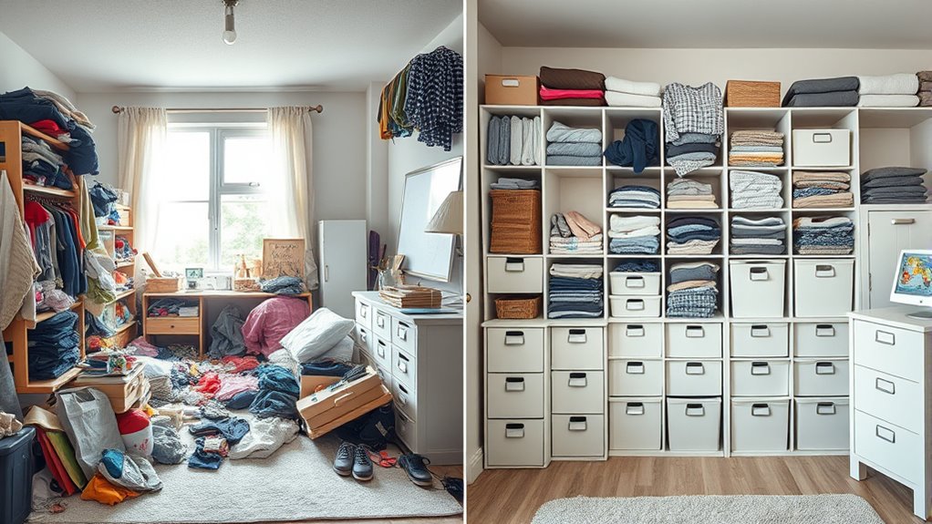 clutter removal versus arrangement