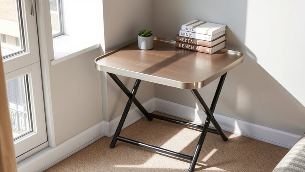 compact foldable multi purpose tables