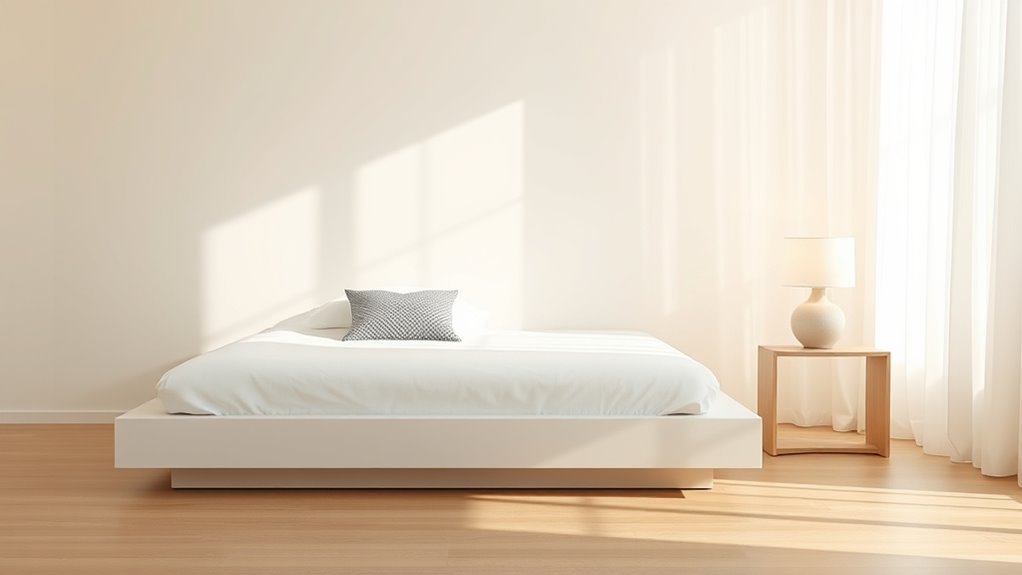 create serene minimalist retreat