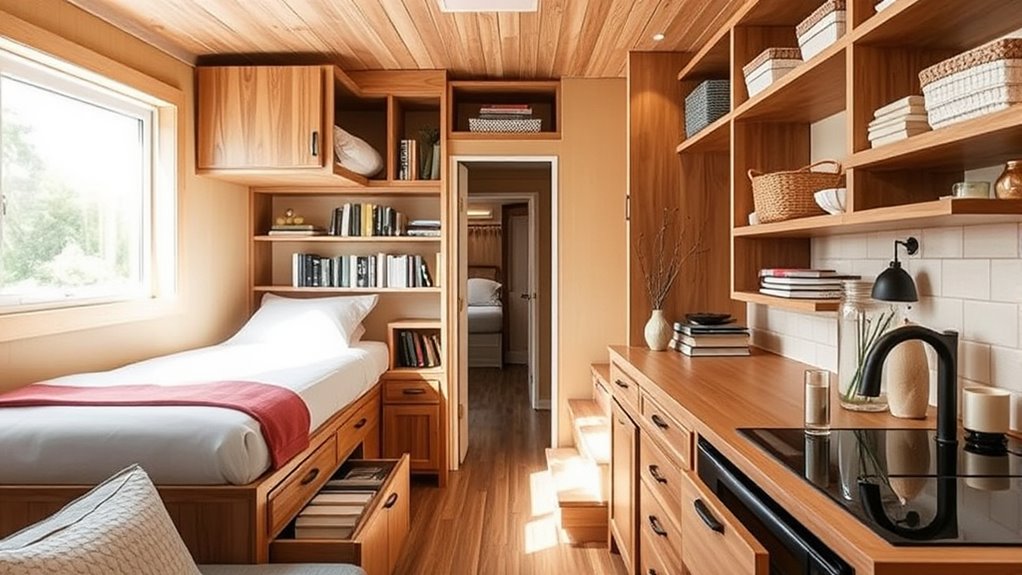 creative small space storage