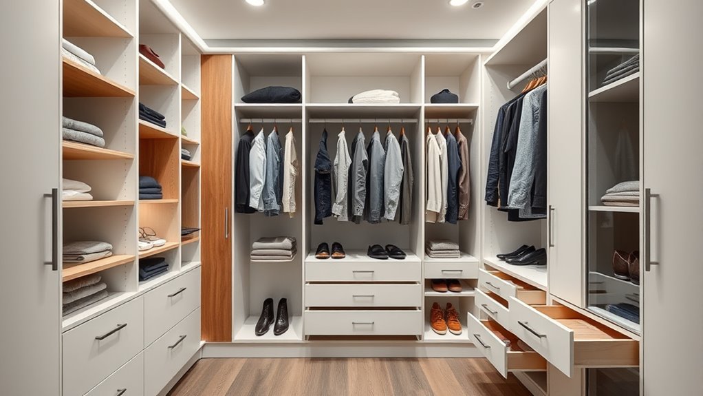 customizable closet organization solutions