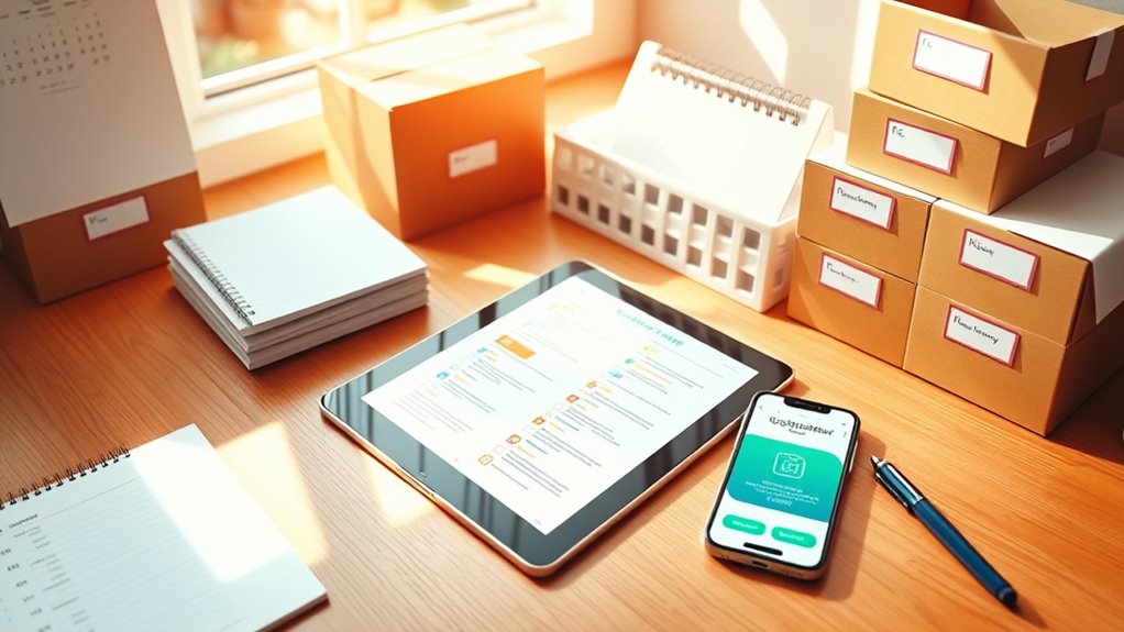 decluttering progress tracking tools