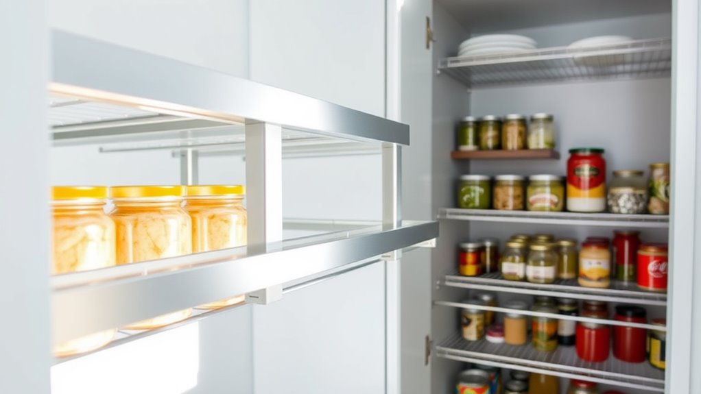 efficient accessible pantry organization