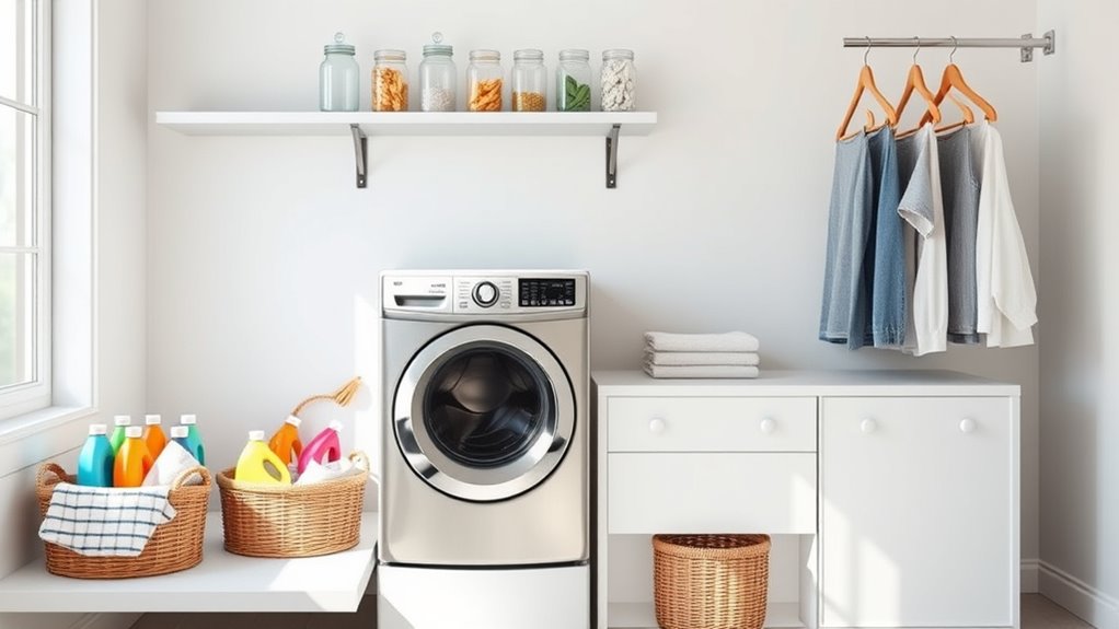 efficient laundry washing station