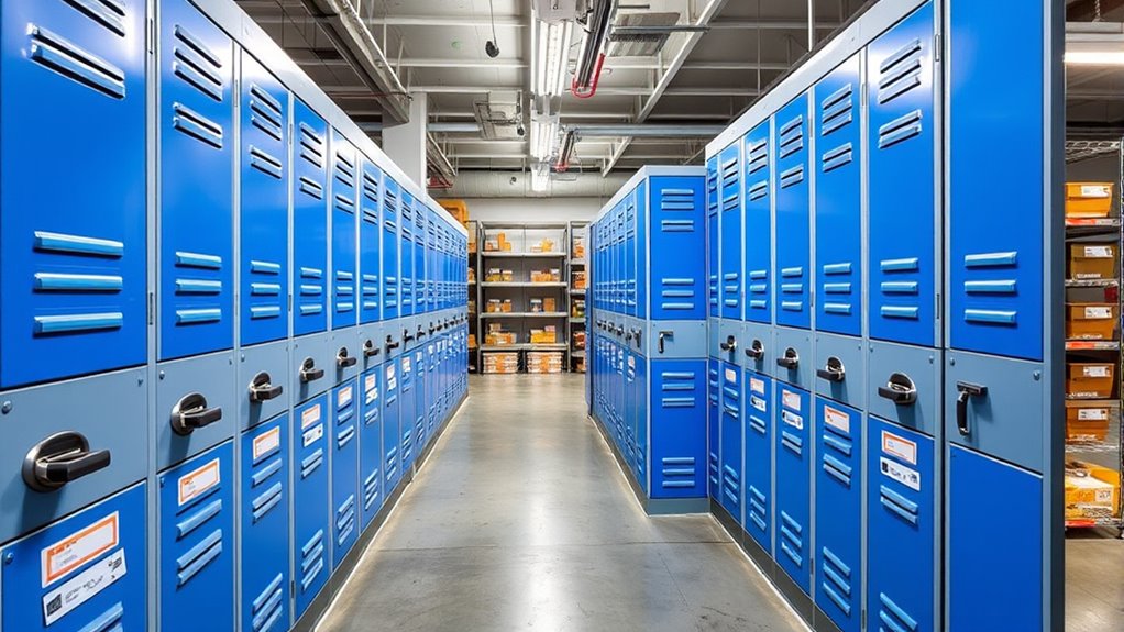 efficient self storage unit organization