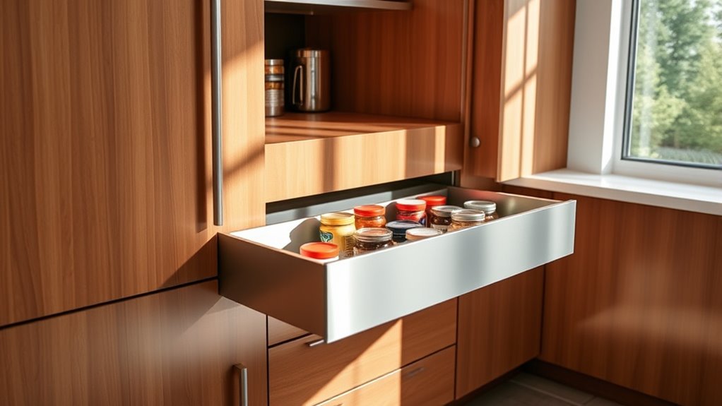 effortless access to pantry