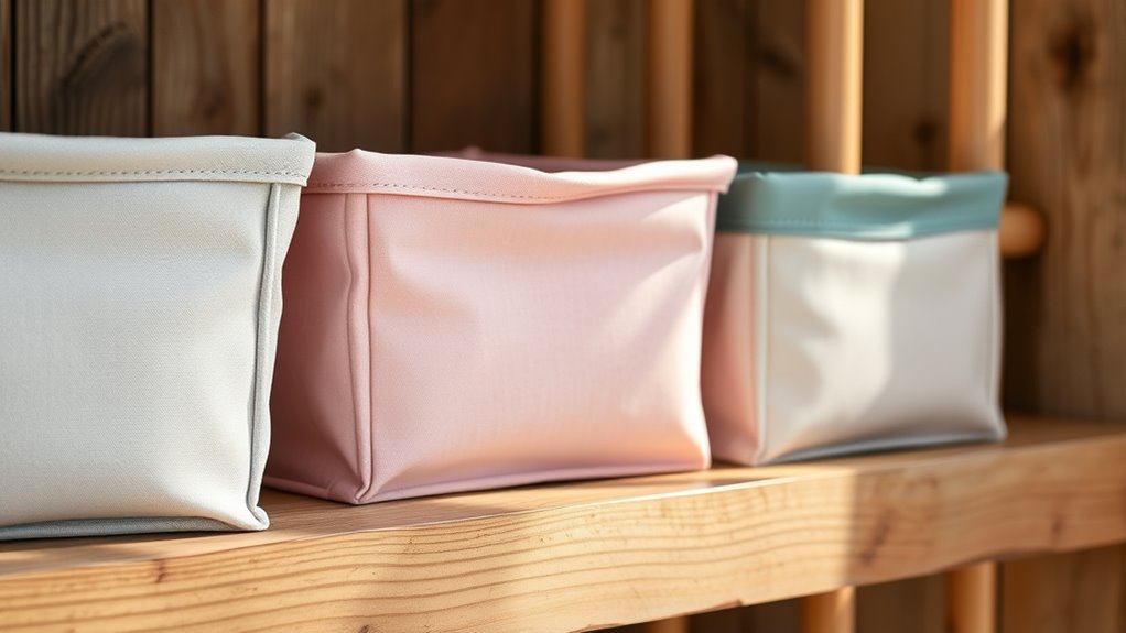 flexible foldable storage containers