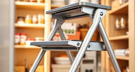 foldable high storage stools