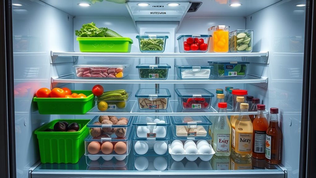 food safety fridge zoning