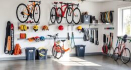 garage gear organization