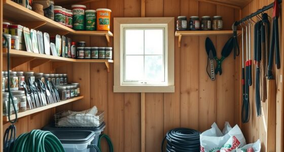 garden tools and supplies