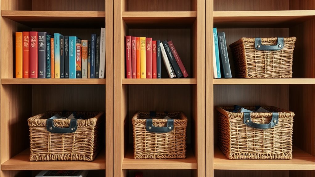 hidden storage for organization