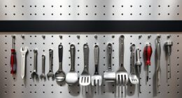 magnetic tool and utensil storage
