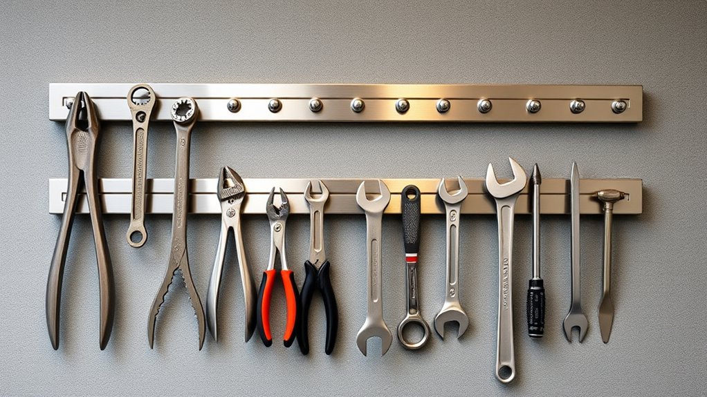magnetic tool storage system