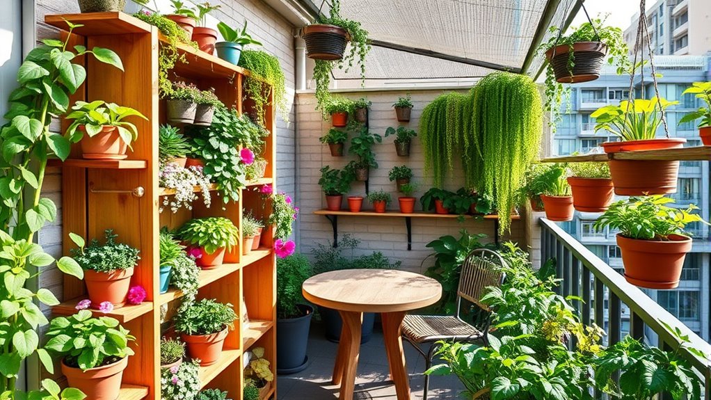 maximize balcony space efficiently