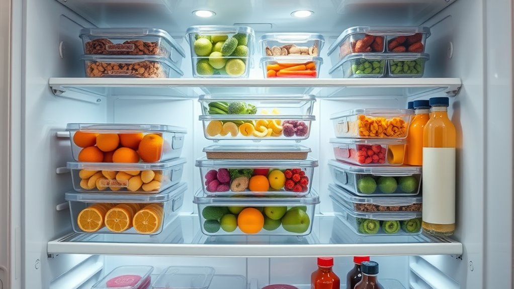 maximize space with containers