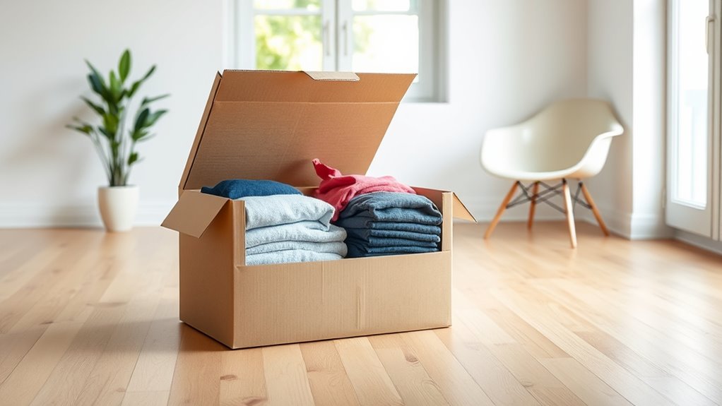 minimalist eco friendly moving tips
