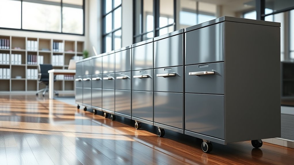 mobile ergonomic storage solutions
