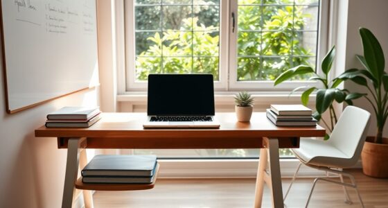 organize workspace for efficiency