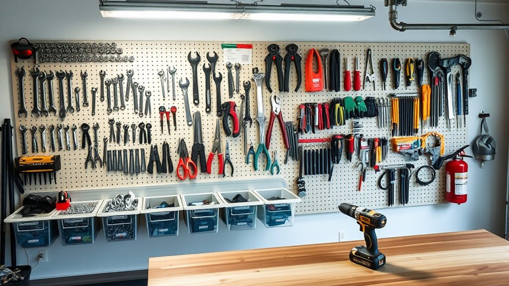 organized bright efficient workspace