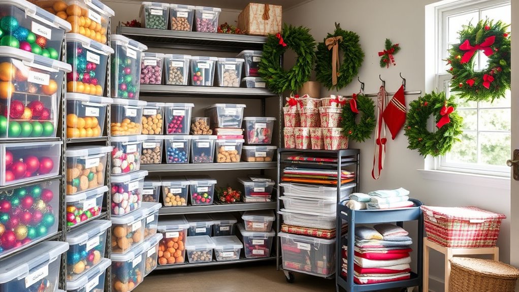 organized holiday storage solutions