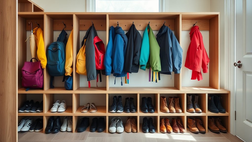 organized mudroom clutter solutions
