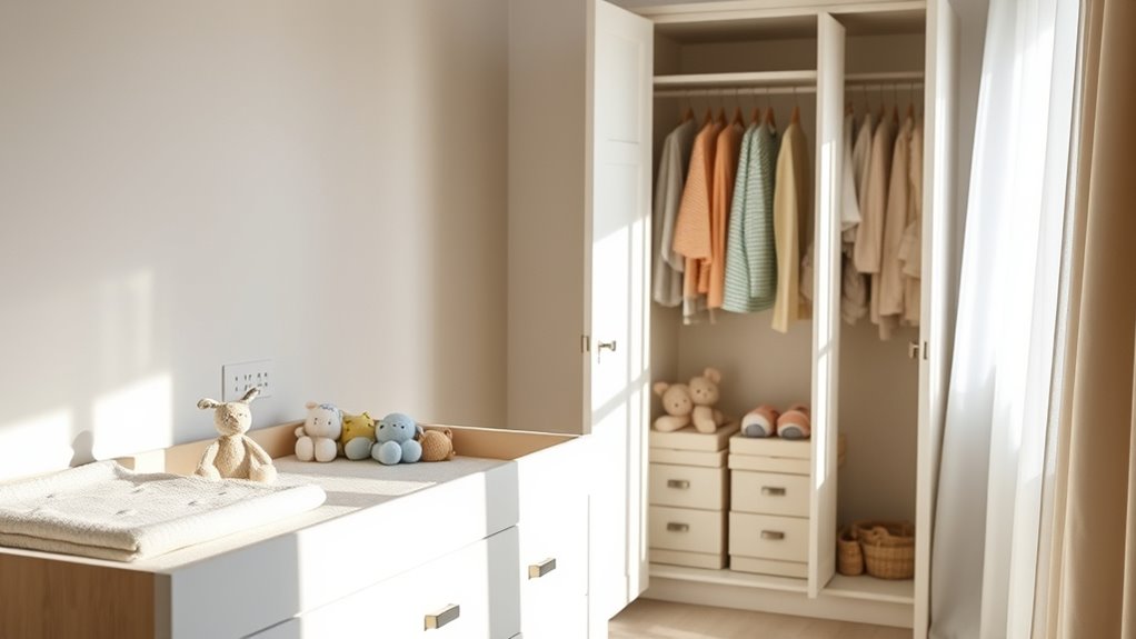 organized safe nursery environment