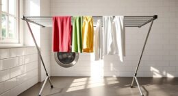 portable space saving laundry racks