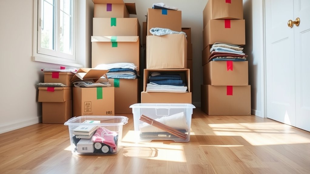 pre move decluttering savings