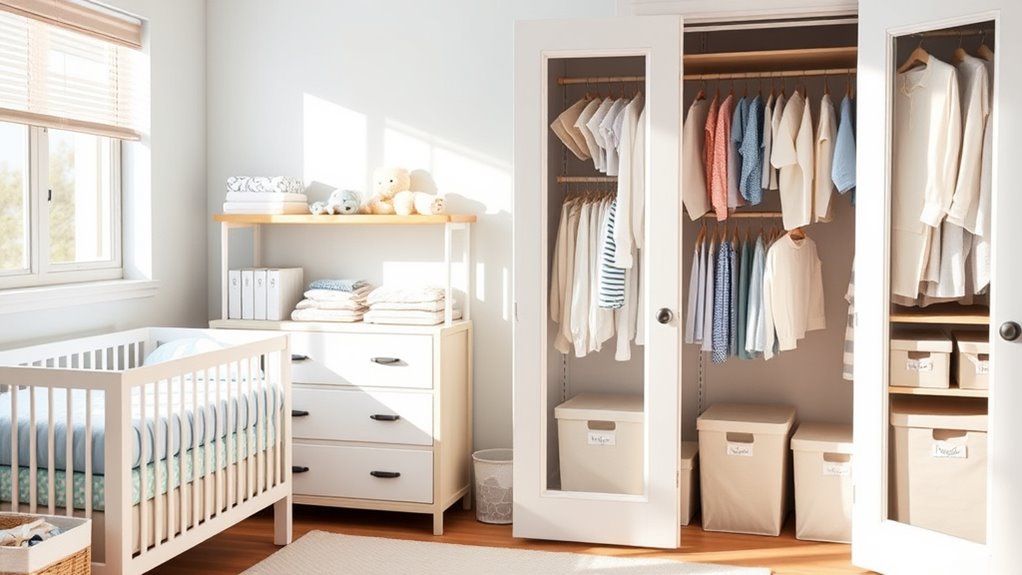 preparing space for baby