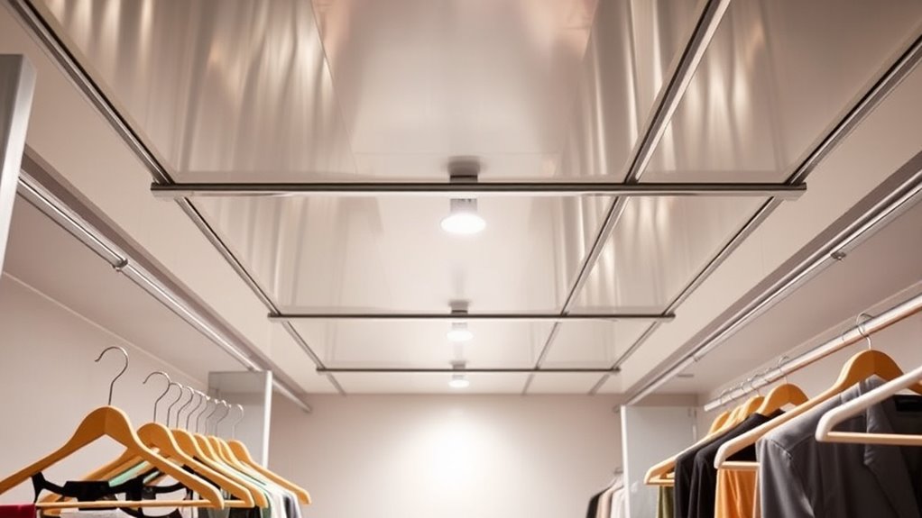 proper ceiling rail installation