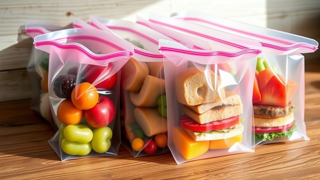 reusable silicone storage bags