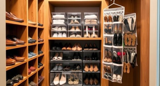 shoe storage options