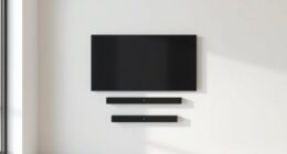 simple clutter free entertainment